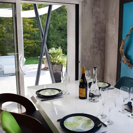 Villa With 4 Bedrooms In Mostuejouls With Wonderful Lake View Private Pool Enclosed Garden 50 M From The Beach Villa *