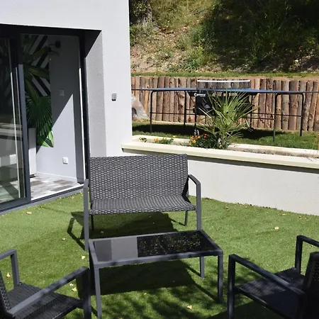 Villa With 4 Bedrooms In Mostuejouls With Wonderful Lake View Private Pool Enclosed Garden 50 M From The Beach *